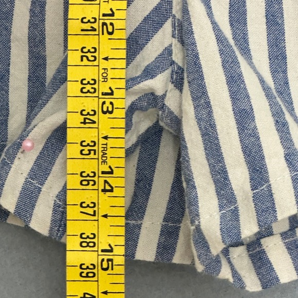 VTG Disney Store Womens Sleep Shorts L Blue Stripe Tigger Pajamas Loungewear - Picture 10 of 13